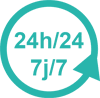 Un service d'astreinte disponible 24h/24 et 7j/7